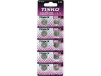 Tinko Alkaline Batteri, Lr54, Ag10, 1,5V, Blister, 10-Pack, Pris Per 1 Batteri