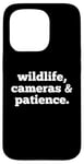 iPhone 15 Pro Wildlife Cameras and Patience Nature Photography Lovers Case