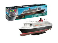 REVELL - Maquette à assembler et à peindre - Bateau QUEEN MARY 2 platinum édi...