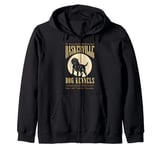 Baskerville Kennels - Sherlock Holmes Design Zip Hoodie