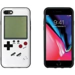 MUVIT LIFE Coque Retro Game Blanc: Apple iPhone SE / 8 / 7