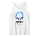 Cities Skylines II Game Logo City Builder Black Tank Top