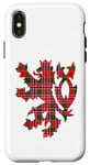 Coque pour iPhone X/XS Clan MacAlister Tartan Nom de famille écossais Scotland