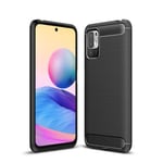 Xiaomi Redmi Note 10 Carbon Fibre Case Black