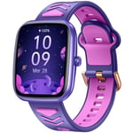 Montre Connectée pour Enfant Fille Garcon: Smart Watch avec Appel Bluetooth Tracker D'activité Bracelet Intelligent avec Podometre Moniteur Sommeil Réveil au Poignet Smartwatch Compatible Android iOS