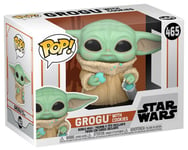 Figurine Funko Pop - Star Wars : Le Mandalorien N°465 - Grogu Avec Cookies (54531)