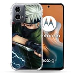 Cokitec Coque Renforcée pour Motorola G34 5G Manga Naruto Kakashi