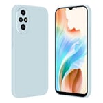 Tveinan Phone Case for Honor 200 Pro 5G Case, Ultra Slim Thin Soft Silicone Cover, Flexible TPU Shell Shockproof Case for Honor 200 Pro, Light Blue