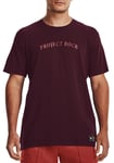 T-shirt Under Armour Project Rock Crest Heavyweight 1379749-600 Storlek S 669