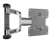 TV Wall Bracket for 23-43 inch LED LCD Flat & Curved Screen, THOR by Labgear Premium FM Swivel Tilt TV Wall Mount Full Motion, Heavy Duty Strong Solid Dual Arms up to 35KG, Max VESA 200x200mm