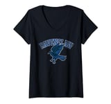 Womens Harry Potter Ravenclaw Sport Emblem V-Neck T-Shirt