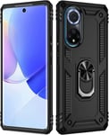 Pour Huawei Nova 9 Case, Huawei Honor 50 Case Mobile Phone Avec Un Boîtier De Porte-Anneau Magnétique, Protection Épineuse À L'amortisseur Pour Huawei Nova9 Smartphon