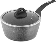 Tower T81219 Cerastone Forged Saucepan with Non-Stick Coating and Soft Touch Ha