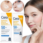 CeraVe Hydrating 100% Mineral Sunscreen SPF50 Mineral 75 ml UK