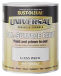 Rust-Oleum Universal All-Surface Gloss Paint 750ml - White