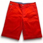 Pantalon enfant Lacoste  Bermuda rouge - 12 ans