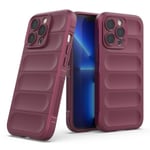 iPhone 13 Pro Max Skal Magic Shield Flexible Armored - Burgundy