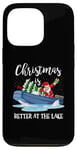 iPhone 13 Pro Christmas Life Is Better At The Lake Boat Lover Boating Case