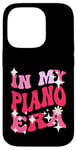 Coque pour iPhone 14 Pro In My Piano Era pour femmes et filles