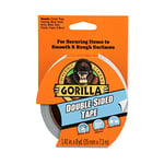 Gorilla Double Sided Tape 7.3m - Heavy Duty, Strong Adhesive & Indoor/Outdoor Use