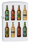 Zippo Briquet Classique Lighter-Beer Bottles - en Laiton - Design Individuel - Taille de Poche Originale 60005055