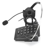 HT700 Corded Telephone With Headset Call Center Telephone With Omnidirection Kit