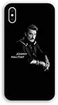 Coque pour Samsung Galaxy A10 Johnny Hallyday Noir