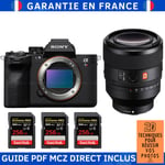 Sony A7R V + FE 50mm f/1.2 GM + 3 SanDisk 256GB Extreme PRO UHS-II SDXC 300 MB/s + Guide PDF MCZ DIRECT '20 TECHNIQUES POUR RÉUSSIR VOS PHOTOS