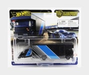 MATTEL HOT WHEELS FLF56-978B-HRV41 Camion - Fleet Flyer Voiture Transporter With