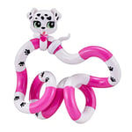 Tangle Fidget Toy Junior Pets Série avec Figurine Animale, Anti-Stress, favorise Fine, Rotatif et combinable à volonté, Jouet de motricité pour Les Enfants à partir de 3 Ans, 8504, Chien : Blanc/Rose