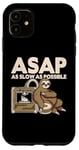 iPhone 11 3D Printer ASAP As Slow As Possible 3D Printing Sloth Case