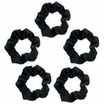 Satin Scrunchies, mjukare än siden, Hår Scrunchies för att förhindra frizz, Satin Hårband för att förhindra brott och skonsam stilbevarande, 5