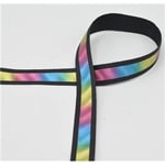 Reflexband Rainbow Black 20 mm