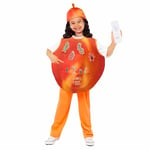 amscan 9916232 - Kids Official Roald Dahl James & the Giant Peach Boys World Book Day Costume Age: 4-6 Yrs