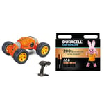 Mondo-HotWheelsPowerSnake,63583,Livrea + Piles AA Duracell Optimum (Lot de 8) - Piles Alcalines 1,5V - Jusqu’à 200% Plus Longtemps ou Plus Puissant - Alimentez Vos appareils énergivores - Recyclable,