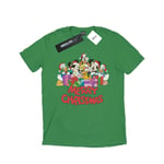 Disney Herr Mickey Mouse och vänner Jul T-shirt XXL Iris Irish Green XXL