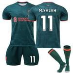 Nya Pojkar Barn Barn Fotboll Kit Kort Skjorta Socka Set Fotboll liverpool 3rd kit # liverpool 3rd kit #11 26/(10-11 years)