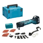 MAKITA MACHINES Outil multifonctions oscillant DTM51T1JX2 18V LXT (1 x 5,0 Ah)