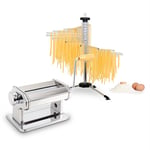 Pasta Set machine à pâtes Siena inox & séchoir à pâtes Verona