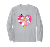 Disney Mickey And Friends Saint Valentin Donald & Daisy Manche Longue