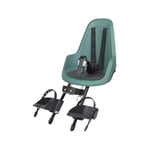 BOBIKE 8012500006 - Siège Avant GO Mini pour vélos avec Roues de 26" à 29" adapté aux Enfants d'un Poids Maximum de 15 kg avec ancrage dans Le Tube de Direction de Couleur Menthe Poivrée