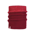 Buff Kids Audny Jnr Knitted Neckwarmer - Wine, One Size