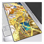 Sailor Moon Tapis de Souris Gaming XXL, 900x400mm, Anime Mouse Pad - Surface spéciale améliore la Vitesse et la précision, 3mm Base en Caoutchouc Antidérapant Surface-pour Ordinateur et PC,G