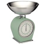 Kitchen Craft 'Living Nostalgia' Vintage Design Mechanical Kitchen Scale - Green