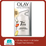 Olay Total Effects 7in1 Moisturiser + Sunless Tanner 50ml