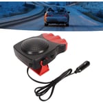 Trimec - Chauffage de voiture 12V 150W, rotatif à 360 °, léger, Portable, sûr, très efficace, allume-cigare noir et rouge, désembueur de voiture pour