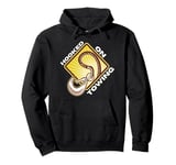 USA Tow Truck Driver, Truck Driver Yellow Line, Tow Truck Pullover Hoodie