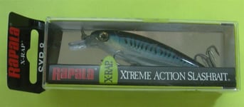 Rapala SXR08SBM Saltwater X-RAP 1/4 Oz Silver Blue Minnow