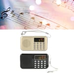 Digital Radio Mini Portable Radio Subwoofer Card MP3 Player Bass Speaker For LSO