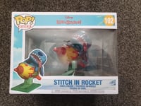 Funko Pop! Rides - Stitch in Rocket Vinyl Figure 102